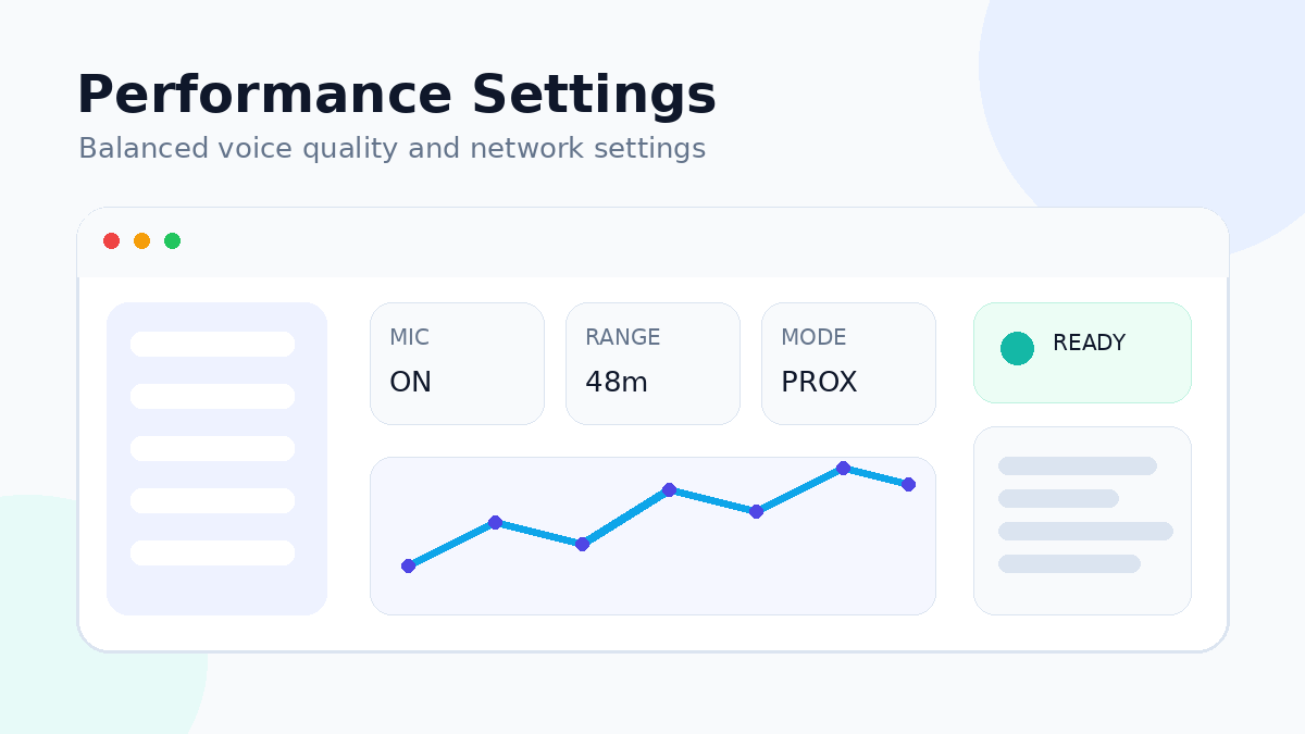 Simple Voice Chat Performance Settings for Clearer, Stable Audio